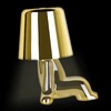 Миниатюра фото настольная лампа loft it brothers 10233/d gold | 220svet.ru