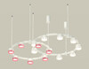 Миниатюра фото подвесной светильник с композитным хрусталем ambrella light diy spot techno ring xr92081310 | 220svet.ru
