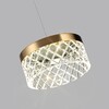 Миниатюра фото подвесной светодиодный светильник odeon light fivre 5032/6l античная бронза | 220svet.ru