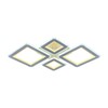 Миниатюра фото потолочная светодиодная люстра profit light 8882/2+2 wht | 220svet.ru