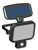 Миниатюра фото уличный настенный светодиодный светильник на солнечной батарее novotech solar 358020 | 220svet.ru