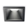 Миниатюра фото встраиваемый светодиодный светильник ideal lux game square bk bk | 220svet.ru