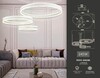 Миниатюра фото подвесной светодиодный светильник ambrella light fa6201 | 220svet.ru