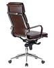 Миниатюра фото офисное кресло для руководителей dobrin arnold lmr-103f-n_ch-m_el-brown-11481 | 220svet.ru