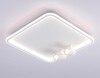 Миниатюра фото потолочный светодиодный светильник ambrella light comfort linetech fl5114 | 220svet.ru