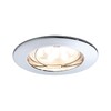 Миниатюра фото встраиваемый светодиодный светильник paulmann premium line coin 92758 | 220svet.ru