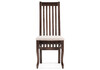 Миниатюра фото стул деревянный woodville арлет сordroy-118 / коричневый венге 543604 | 220svet.ru