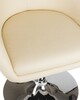 Миниатюра фото кресло дизайнерское dobrin edison lm-8600-2232 кремовый | 220svet.ru