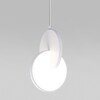 Миниатюра фото подвесной светодиодный светильник eurosvet lang 50225/1 led белый | 220svet.ru