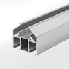 Миниатюра фото профиль в натяжной потолок металлический для монтажа треков lightstar linea 506420 | 220svet.ru