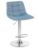 Миниатюра фото стул барный dobrin tailor lm-5017-2420 голубой | 220svet.ru