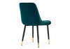 Миниатюра фото стул seda 1 green / gold / black | 220svet.ru