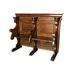 Миниатюра фото церковная скамья 19 век франция roomers antique aw-fc bench | 220svet.ru