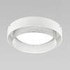 Миниатюра фото потолочный светодиодный светильник eurosvet imperio 90286/1 белый/серебро smart | 220svet.ru