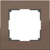 Миниатюра фото рамка werkel aluminium на 1 пост алюминий коричневый wl11-frame-01 4690389073687 | 220svet.ru