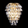Миниатюра фото настенный светильник crystal lux charme ap3 gold/transparent | 220svet.ru