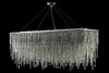 Миниатюра фото подвесная люстра arti lampadari milano e 1.5.120x30.105 n | 220svet.ru