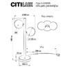 Миниатюра фото настольная лампа citilux рунд cl205820n | 220svet.ru