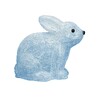 Миниатюра фото фигурка светодиодная «кролик» 24x27см (09561) uniel uld-m2724-032/sta | 220svet.ru