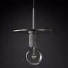 Миниатюра фото подвесной светильник imperium loft rh utilitaire disk shade pendant 123642-22 | 220svet.ru