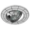 Миниатюра фото встраиваемый светильник эра штампованный st7a ch/wh | 220svet.ru