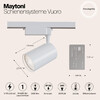 Миниатюра фото трековый светильник maytoni technical tr003-1-30w4k-w | 220svet.ru