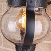 Миниатюра фото уличный настенный светильник elektrostandard barrel d черное золото gl 1025d 4690389122040 | 220svet.ru