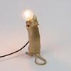 Миниатюра фото настольная лампа mouse lamp standing gold usb seletti | 220svet.ru