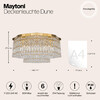 Миниатюра фото потолочная люстра maytoni dune dia005cl-06g | 220svet.ru