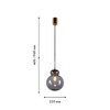 Миниатюра фото подвесной светильник favourite ortus 4269-1p | 220svet.ru