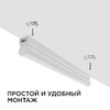 Миниатюра фото линейный светодиодный светильник apeyron 14-57 | 220svet.ru