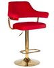 Миниатюра фото стул барный dobrin charly gold lm-5019_golden-10676 красный | 220svet.ru