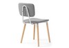 Миниатюра фото стул деревянный klint gray / wood | 220svet.ru