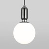 Миниатюра фото подвесной светильник eurosvet bubble 50197/1 черный жемчуг | 220svet.ru