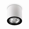 Миниатюра фото потолочный светильник ideal lux mood pl1 d15 round bianco | 220svet.ru