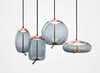 Миниатюра фото подвесной светильник knot a copper/blue delight collection | 220svet.ru