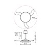 Миниатюра фото люстра-вентилятор mantra slim fan mini 9009 | 220svet.ru