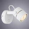 Миниатюра фото спот arte lamp lente a1310ap-1wh | 220svet.ru