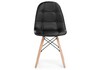 Миниатюра фото стул деревянный kvadro black | 220svet.ru