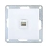 Миниатюра фото розетка телефонная rj-12 lk studio lk80 белый 845504-1 | 220svet.ru