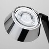 Миниатюра фото настольная лампа eurosvet slink 80426/1 черный/серебро | 220svet.ru