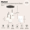 Миниатюра фото подвесная люстра maytoni basic form mod321pl-05b | 220svet.ru