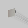 Миниатюра фото заглушки для накладного шинопровода никель (2шт) elektrostandard line magnetic 85230/00 | 220svet.ru