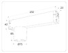Миниатюра фото трековый светодиодный светильник ambrella light track system magnetic 220v gl1241 | 220svet.ru