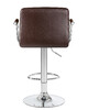 Миниатюра фото стул барный dobrin kruger arm lm-5011-2186 коричневый | 220svet.ru