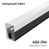 Миниатюра фото накладной линейный светодиодный светильник apeyron 30-56 | 220svet.ru