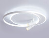Миниатюра фото настенно-потолочный светодиодный светильник с пультом ду ambrella light comfort fl51391 | 220svet.ru