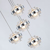 Миниатюра фото подвесной светильник md22030002-5a chrome/clear delight collection | 220svet.ru