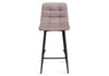Миниатюра фото барный стул woodville чилли к розовый / черный 511411 | 220svet.ru