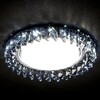 Миниатюра фото встраиваемый светильник ambrella light gx53 led g255 bk | 220svet.ru